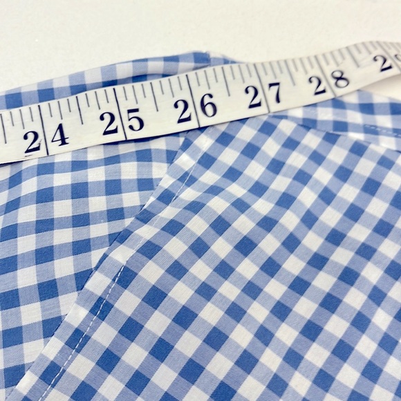 Michael Kors Mens Gingham Roll Sleeve Shirt - Large Regular Fit - Picture 11 of 11